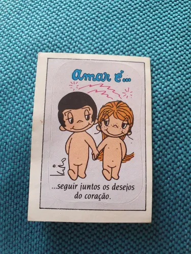Figurinha Amar é 1991