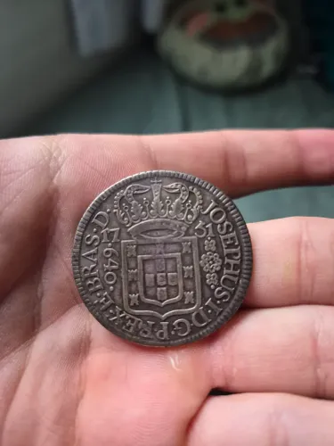 Moeda 640 réis de 1751 (MBC+/SOB)