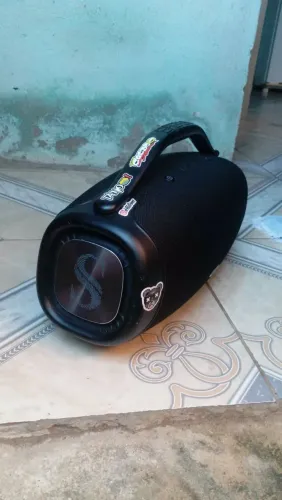Caixa de som boombox da marca Sabala dr_ 909 sem defeito ? troca em video game do meu