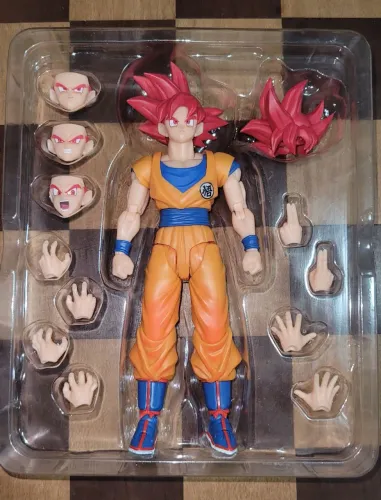 Goku God Ssj Super Saiyajin Bandai Original de Dragon Ball Super Z GT