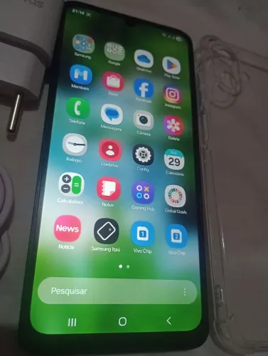 SAMSUNG A07 128G NOVINHO BARATO