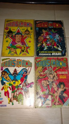 Heróis em Ação (Abril) #1-3, 6 