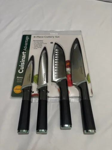 Kit 4 facas com capa de proteção Cuisinart Advantage