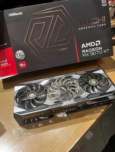 9070 XT ASROCK TAICHI 16GB GDDR6 (APENAS TROCO)
