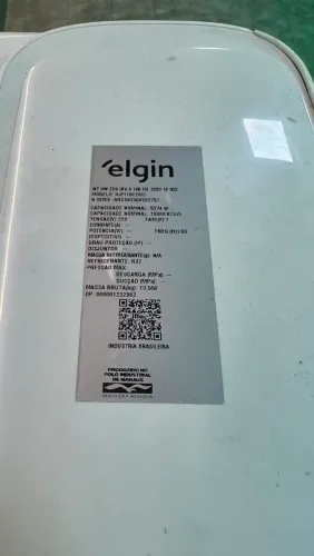 2 Ar condicionado elgin 9000btus e 18000 os 2 4000mil
