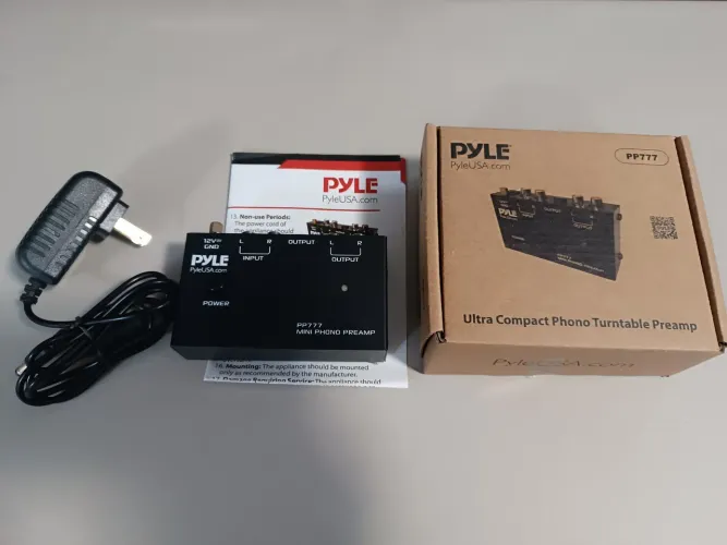 Pre amplificador phono - Pyle 777