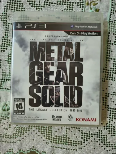Jogo Metal Gear Solid Legacy Collection PS3 físico impecável