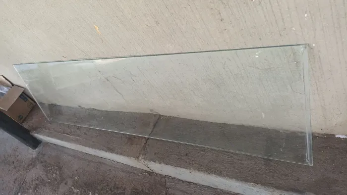 Placa de vidro/ chapa de vidro/ tampo de vidro 1,85mt por 0.50cm