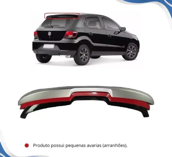 Aerofólio Traseiro Gol G5 2009 A 2012 Original Volkswagen