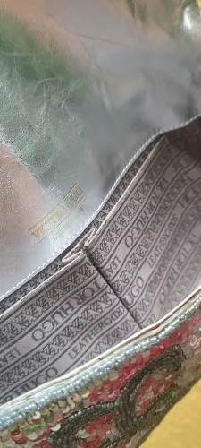 Bolsa Grife Victor Hugo Carnaval Paetê