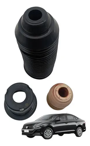 Kit Coifa Coxim Amortecedor Dianteiro Volkswagen Virtus 2019