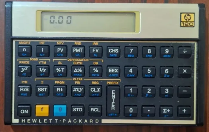 Calculadora Financeira HP 12C