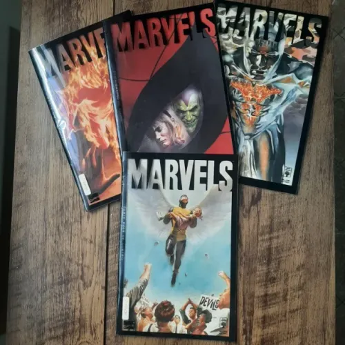 Marvels - Kurt Busiek E Alex Ross COMPLETO Revista HQ