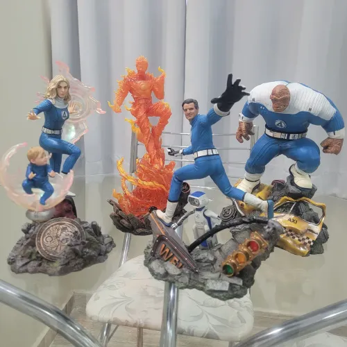 Quarteto Fantástico 1/10 iron studios (the Fantastic Four)