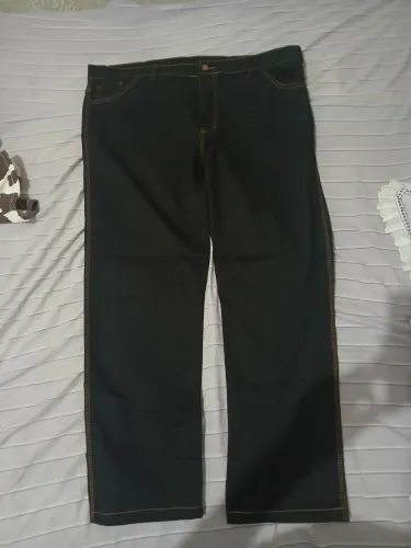 Calça plus size com elástico