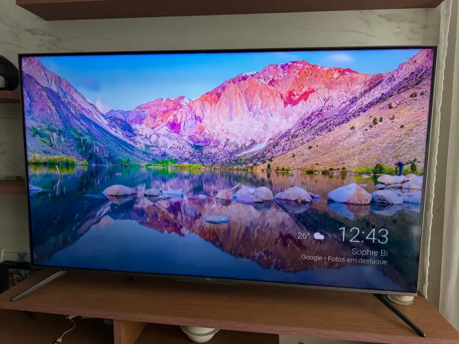 Smart TV TCL 55? Polegadas 4K UHD Android TV - Excelente Estado