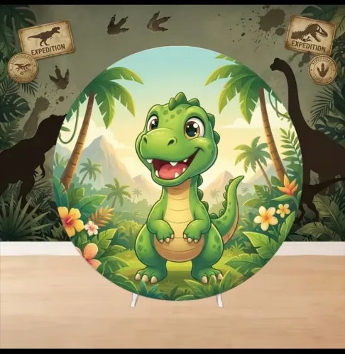 Capa Painel Dinossauro