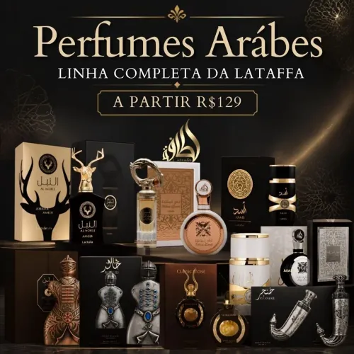 Perfumes Lattafa 100% originais - linha apartir de R$129