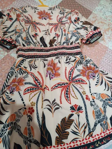 Vende-se vestido estampado verão 