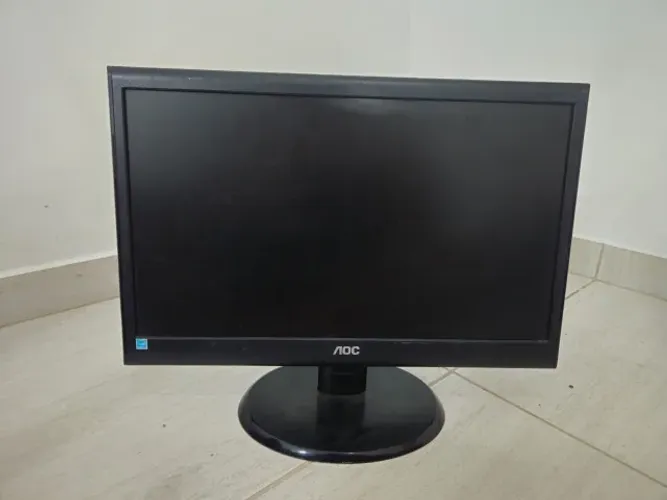 Monitor Aoc 18,5 Polegadas Wide E950sw Led Preto VGA