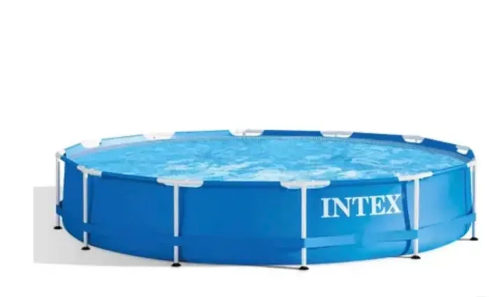 Piscina Estruturada Redonda Metal Frame 3,66m x 76cm Filtro - INTEX