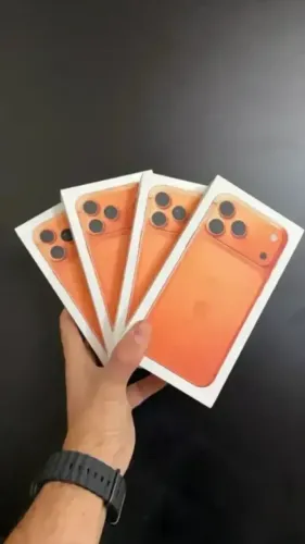 iPhone 17 Pro Max 256gb Laranja Novo // Loja na Savassi // Reserve o seu