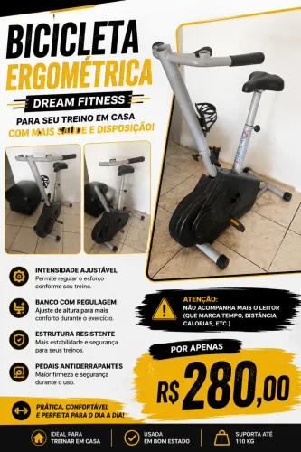 Bicicleta ergométrica dream for 