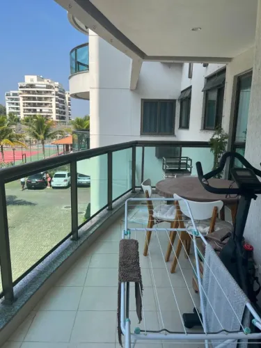 ALUGO Apartamento semi mobiliado com 73 m², 2 quartos com armários no Life Resort, Recreio