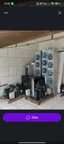 Câmeras frias industrial