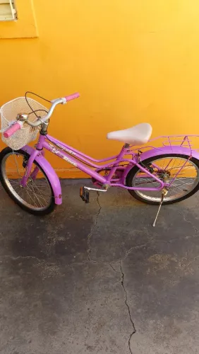 Bicicleta Monark Brisa Aro 20 Lilás Feminina 