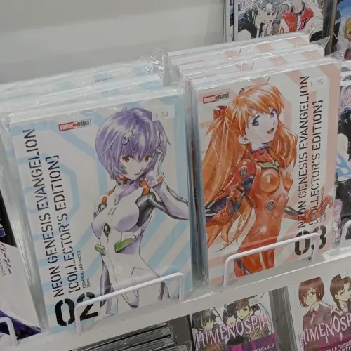 2 MANGÁS NOVOS - evangelion collectors edition (volumes 1 e 2)