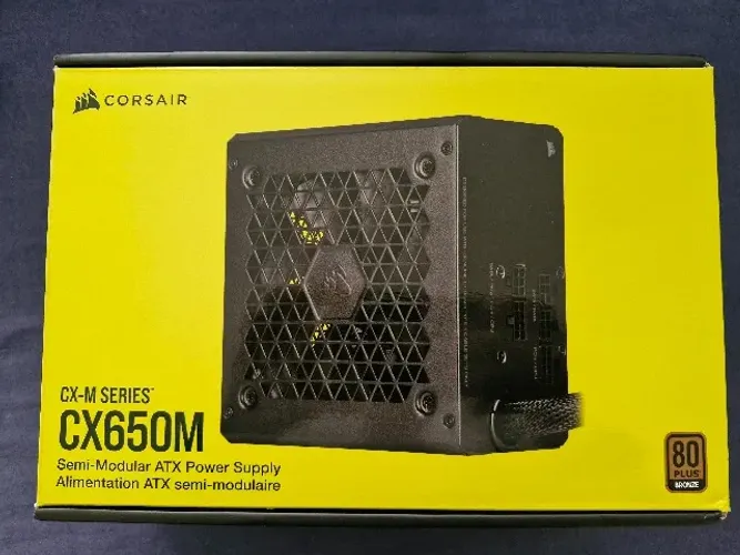 Fonte Corsair CX650M Selo Bronze