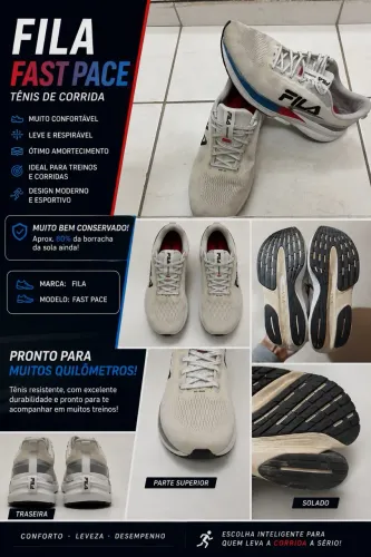 Tênis FILA fastpace 43/44