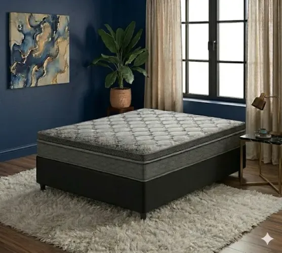 Conjunto Base e Colchão D28 Casal EM ESTOQUE