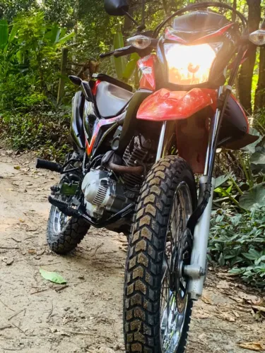 Honda nxr bros 160 2021 vermelha