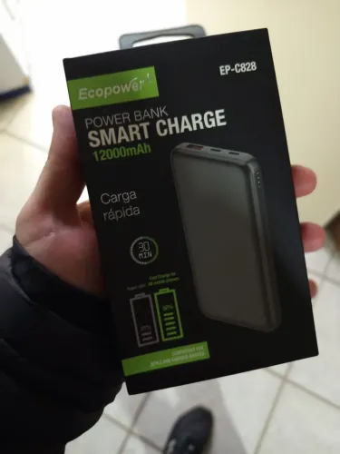 Carregador portátil bateria extra Power bank