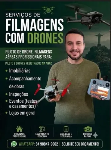 Piloto de Drone Profissional 