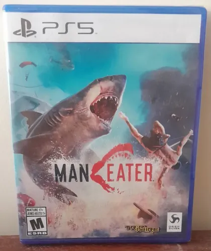 Man Eater Jogo Ps5 Mídia Física Novo Lacrado