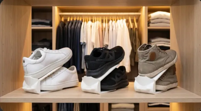 Suporte Organizador Sapatos Tênis Economiza Espaço