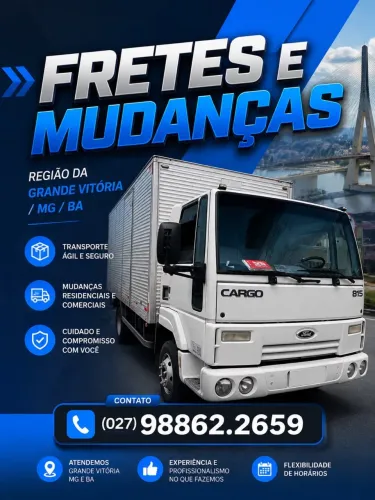 FRETE/ MUDANÇA E RECOLHA