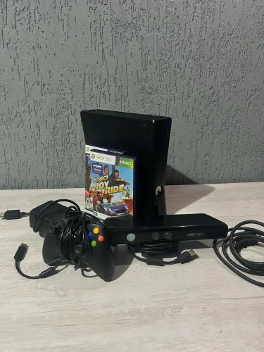 Xbox 360 Slim + Kinect + Controle + 2 Jogos | Funcionando Perfeitamente