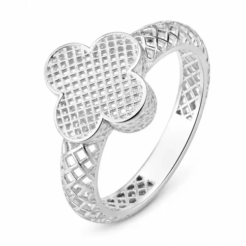 Anel Van Cleef prata 925