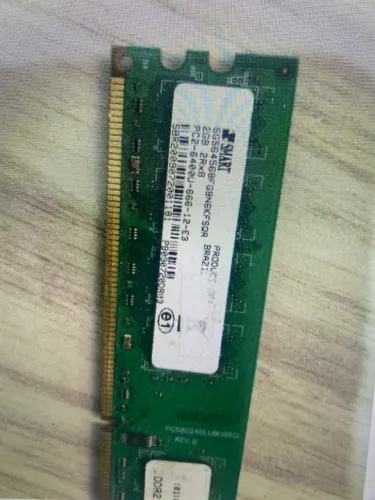 Memoria ram 1gb funcionando normalmente