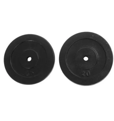 Vendo 4 anilhas bolachão 20kg e 10kg