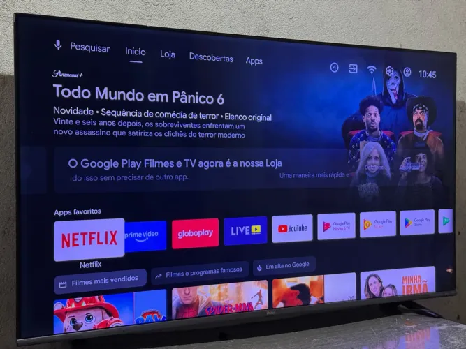 Tv smart Android 55 polegadas 4k