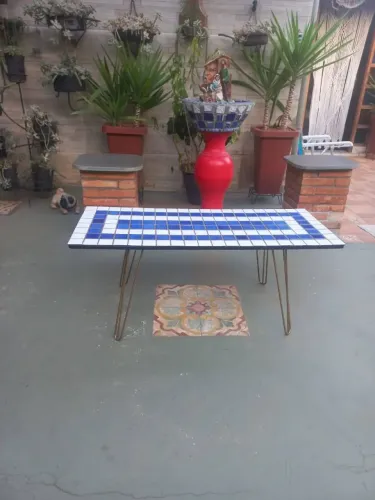Mesa de centro mosaico