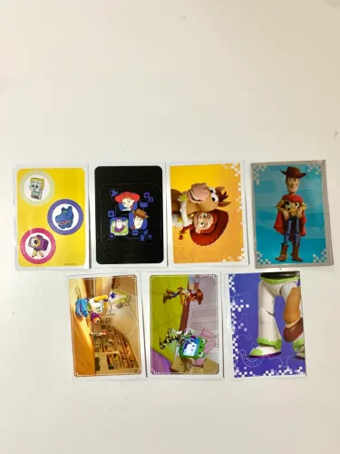 Toy Story figurinhas album 2026