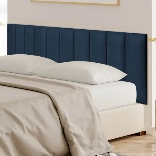 Cabeceira modular para cama king/queen 10 placas 60x20 cm
