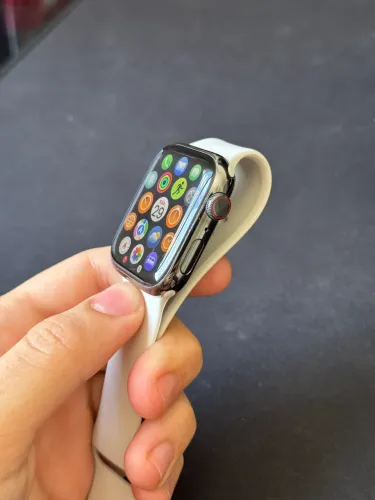Apple Watch Series 6 - Aço inox - 46mm