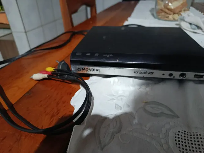 Um dvd karaokê usb